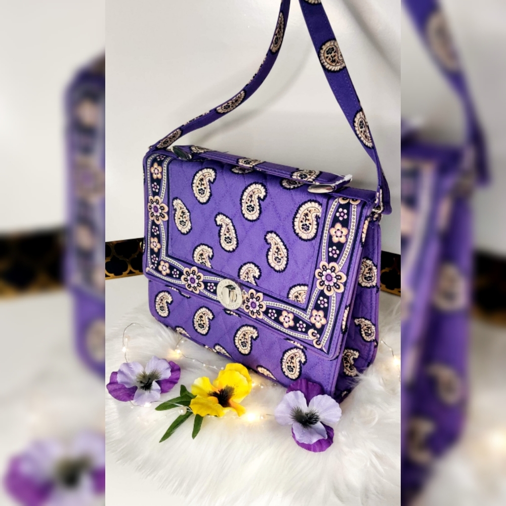 Vera Bradley clutch style shoulder bag